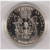 Image 2 : 1988  GEM BU AMERICAN SILVER EAGLE IN CAPSULE WITH  DISPLAY BOX WITH CERTIFICATE