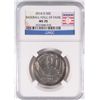 Image 1 : 2014 U.S. MINT BASEBALL HALL OF FAME COMMEM. HALF DOLLAR, NGC  MS-70, VERY NICE!