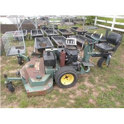 Bunton commercial mower -needs battery