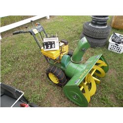 John Deere 1032 snowblower w/chains