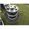 Image 1 : (4) 17" rims & (2) tires