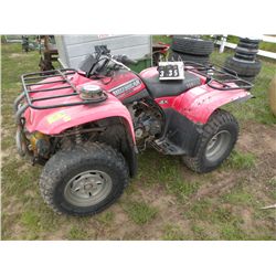 Yamaha Big Bear 400 -unable to verify vin-PARTS ONLY
