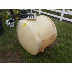 Plastic water tank