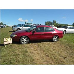 2002 Ford Taurus -Salvage Title, Inspection Done SN-1FAFP53U72G108603