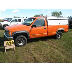 1999 GMC 2500 4x4 w/topper SN-1GTGK24R2XF057501