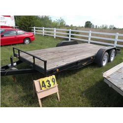 2002 H&H tandem trailer SN-4J6UF18251B029706