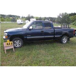 1999 Chev 1500 Ext Cab 4x4 SN-2GCEK19V2X1176518