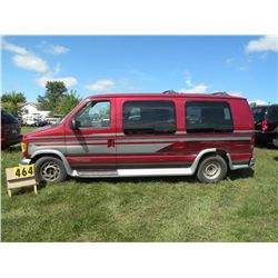 2002 Ford E-150 van SN-1FDRE14L02HB77196