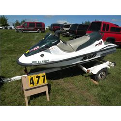 2001 Kawasaki 900 STS w/trailer -Been setting 2 yrs SN-KAW20728H001