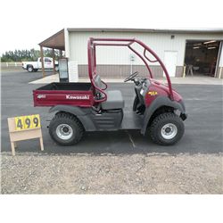 2010 Kawasaki Mule 610 4WD SN-JK1AFEA13AB548517