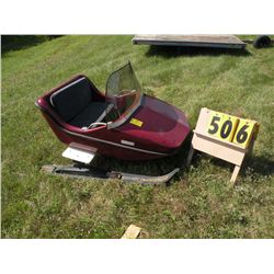 Pull-behind sleigh