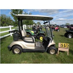 2009 Yamaha electric golf car w/top/windshield/charger SN-JW2220116