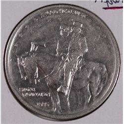 1925 STONE MOUNTAIN COMMEN HALF DOLLAR AU