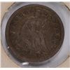 Image 1 : 1853 SEATED HALF DIME F/VF
