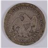 Image 2 : 1856 SEATED LIBERTY QUARTER FINE