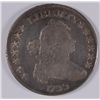 Image 1 : 1799 BUST DOLLAR F/VF MINOR RIM BUMP