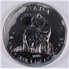 Image 1 : 2011 CANADA WOLF 1 OZ SILVER