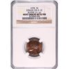 Image 1 : 1978 JEFFERSON NICKEL STRUCK ON A COPPER PENNY NGC MS-62 RB