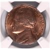 Image 2 : 1978 JEFFERSON NICKEL STRUCK ON A COPPER PENNY NGC MS-62 RB