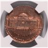 Image 3 : 1978 JEFFERSON NICKEL STRUCK ON A COPPER PENNY NGC MS-62 RB