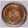 Image 2 : 1945 2.5 PESO MEXICO GOLD