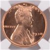 Image 2 : 1938 LINCOLN CENT NGC MS-66 RED!