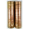Image 2 : ( 2 ) ORIGINAL GEM BU ROLLS OF 1955 LINCOLN CENTS