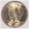 Image 2 : 1923 PEACE SILVER DOLLAR, PCI MS-65 GEM!