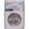 Image 1 : 2002 AMERICAN SILVER EAGLE PCI MS-70 TRENDS $1250