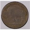 Image 2 : 1937-D (3-LEGGED) BUFFALO NICKEL F/VF (RARE)