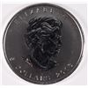 Image 2 : 2013 25th ANNIVERSARY CANADIAN MAPLE LEAF  $5.00 ONE OUNCE .9999 SILVER COIN