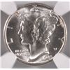 Image 2 : 1945-D MERCURY DIME, NGC MS-66 BLAST WHITE!