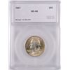 Image 1 : 1947 WASHINGTON QUARTER, SEGS MS-66 GEM