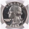 Image 2 : 1962 WASHINGTON QUARTER, NGC PROOF-67 SUPER