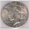 Image 2 : 1924-S PEACE SILVER DOLLAR, ICG MS-61  NICE