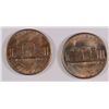Image 2 : ( 2 ) 1950-D JEFFERSON NICKELS, BOTH BU