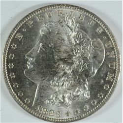 1983-O MORGAN SILVER DOLLAR, AU