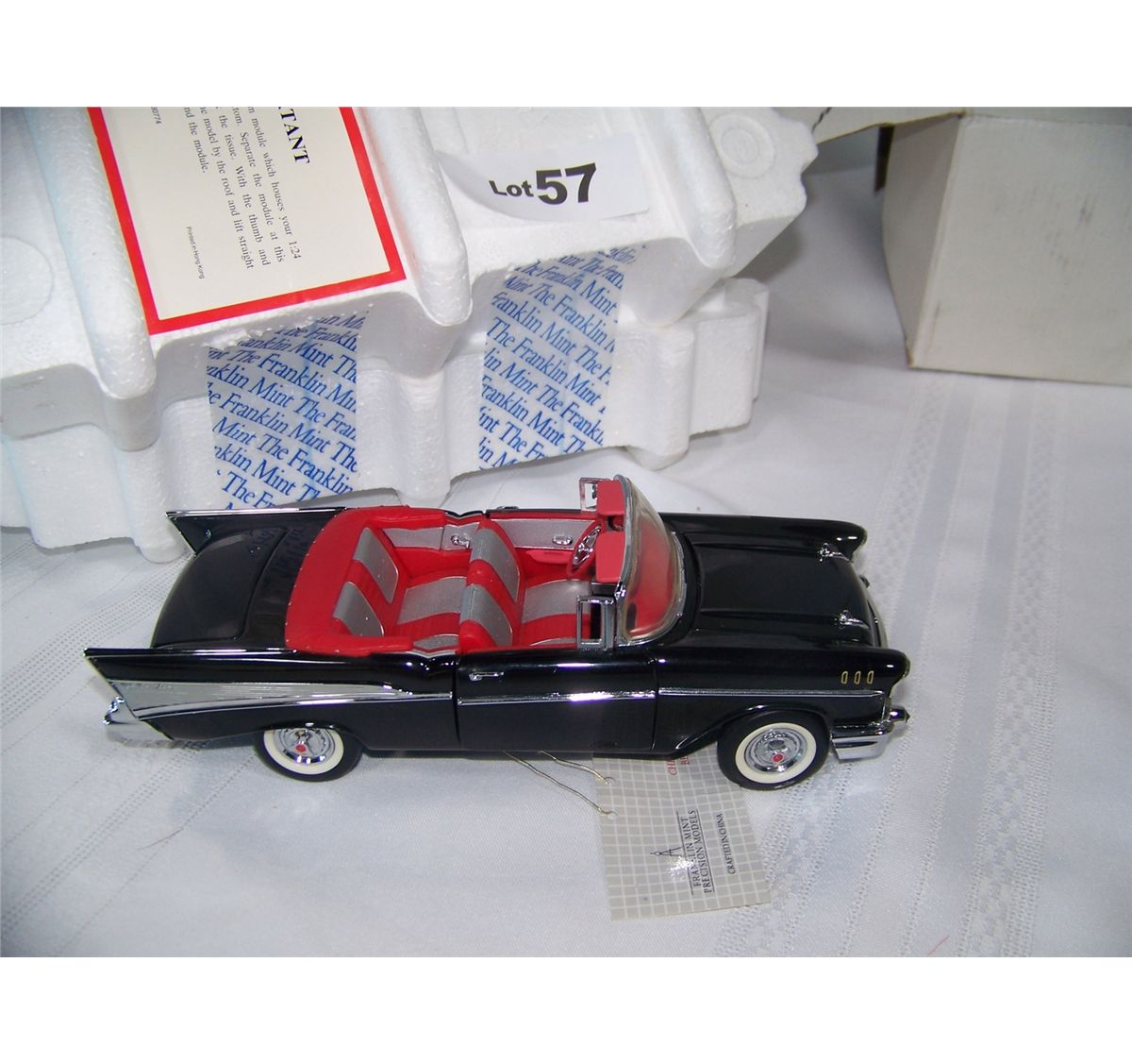 franklin mint 57 chevy