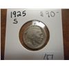 Image 1 : 1925-S BUFFALO NICKEL