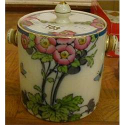 Losol ware biscuit barrel. £30-50
