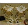 Image 1 : A pair of Continental vases (some damage). £100-150
