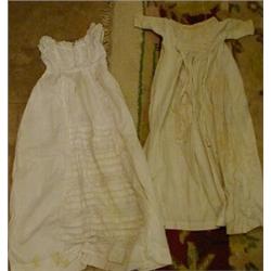 Two Victorian child's outfits/christening robes. £20-30