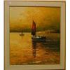 Image 1 : Oil painting - Boats £20-30
