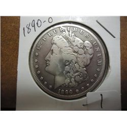 1890-O MORGAN SILVER DOLLAR