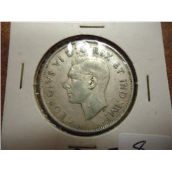 1945 CANADA SILVER 50 CENTS
