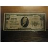 Image 1 : 1929 TYPE I $10 NATIONAL CURRENCY HUDSON COUNTY