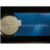 Image 2 : 2+ OZ. STERLING SILVER PROOF ROUND EUROPEAN ROBIN
