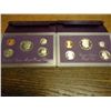 Image 1 : 1987 & 1990 US PROOF SETS (WITH BOXES)