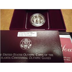 1995-P US OLYMPIC PARALYMPICS SILVER DOLLAR PF