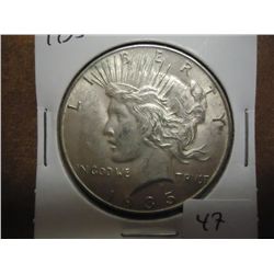 1935 PEACE SILVER DOLLAR